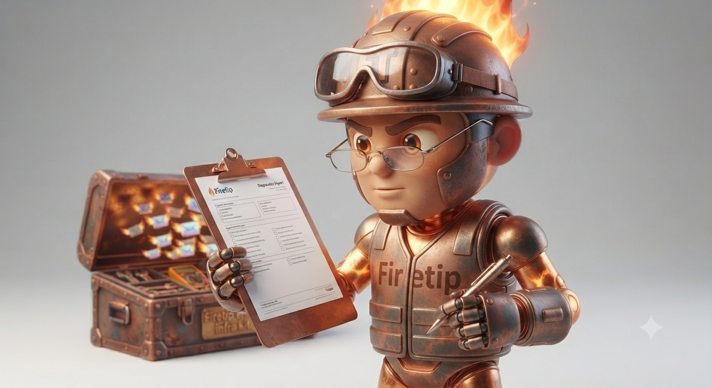 Firetip Toolbox Mascot