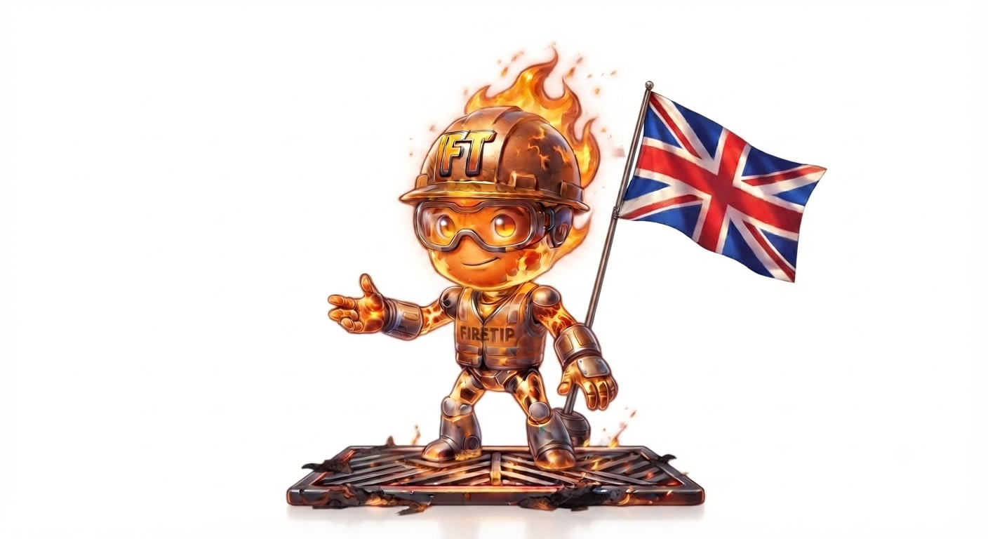 Firetip Mascot Logo